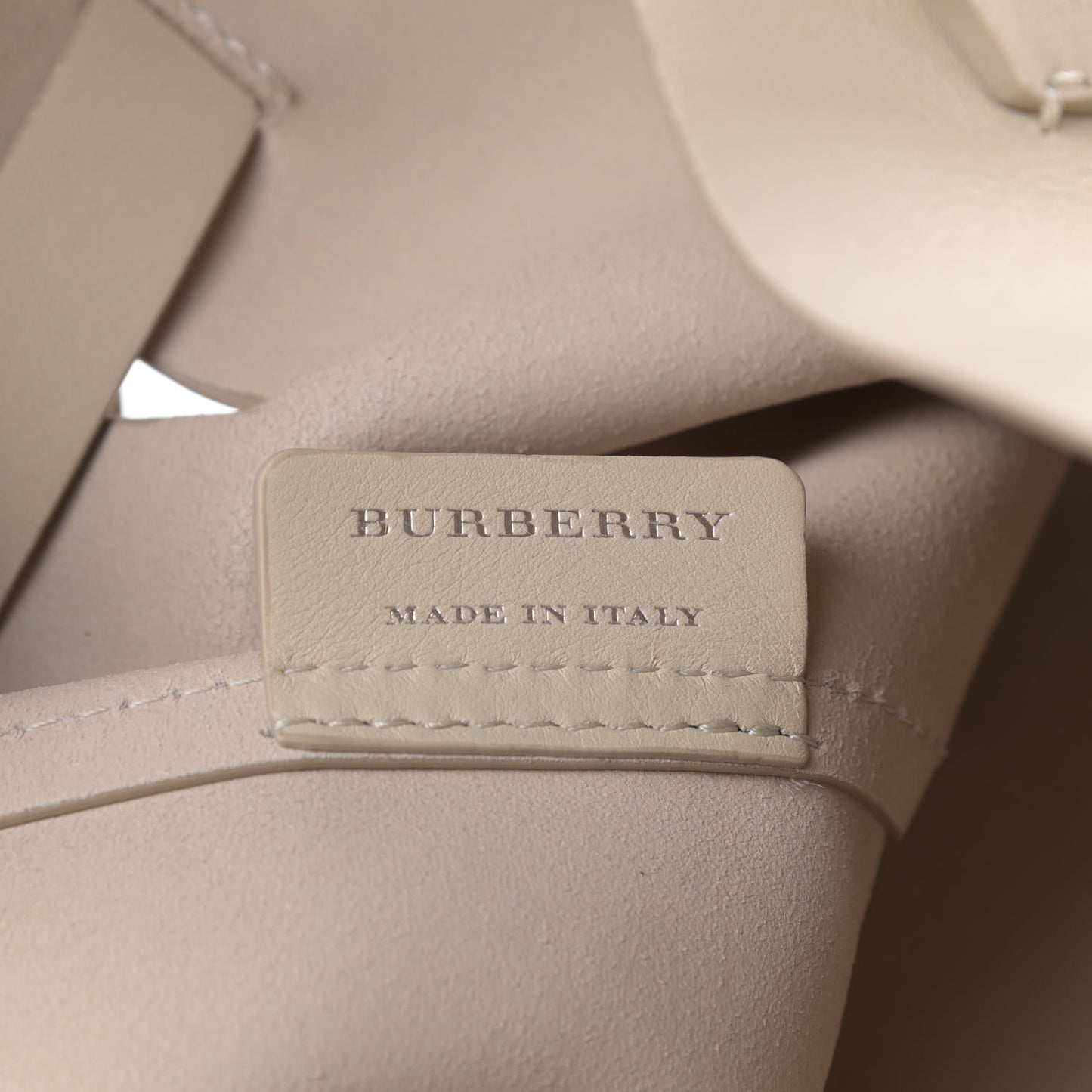 Soft Smooth Calfskin Medium Tote Limestone