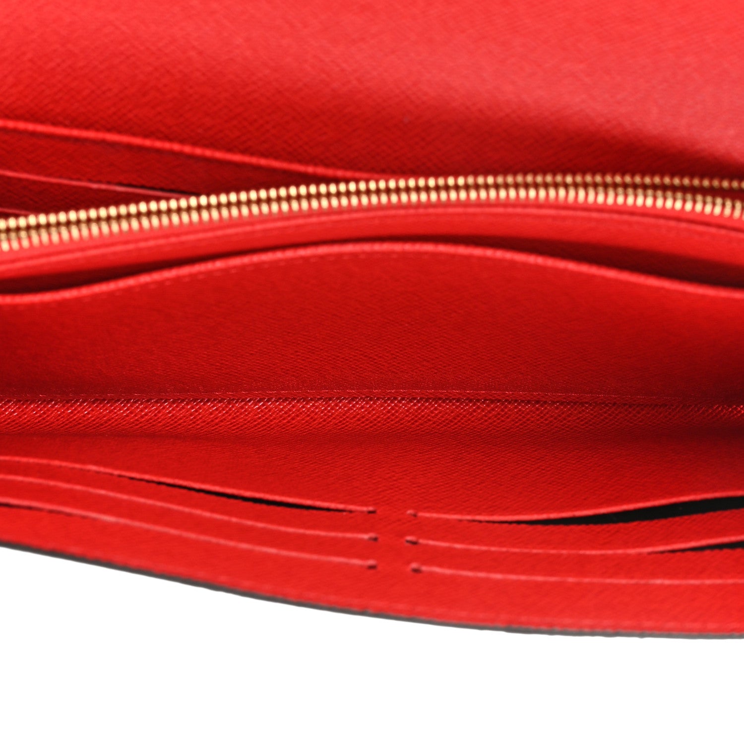Louis Vuitton Monogram Sarah Wallet NM Coquelicot 5 of 15