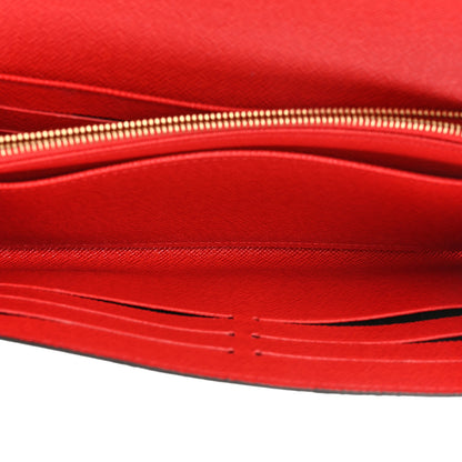Louis Vuitton Monogram Sarah Wallet NM Coquelicot 5 of 15
