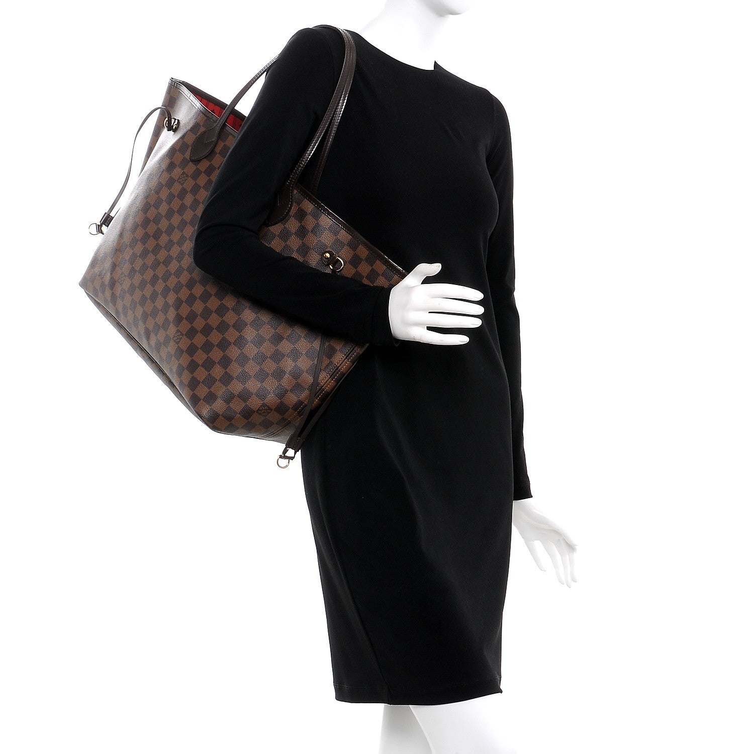 Louis Vuitton Damier Ebene Neverfull GM 2 of 14