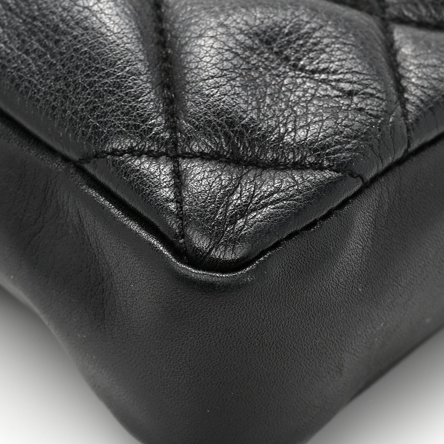 Chanel Lambskin Quilted Flap Waist Belt Bag 75 30 Black 18 of 19