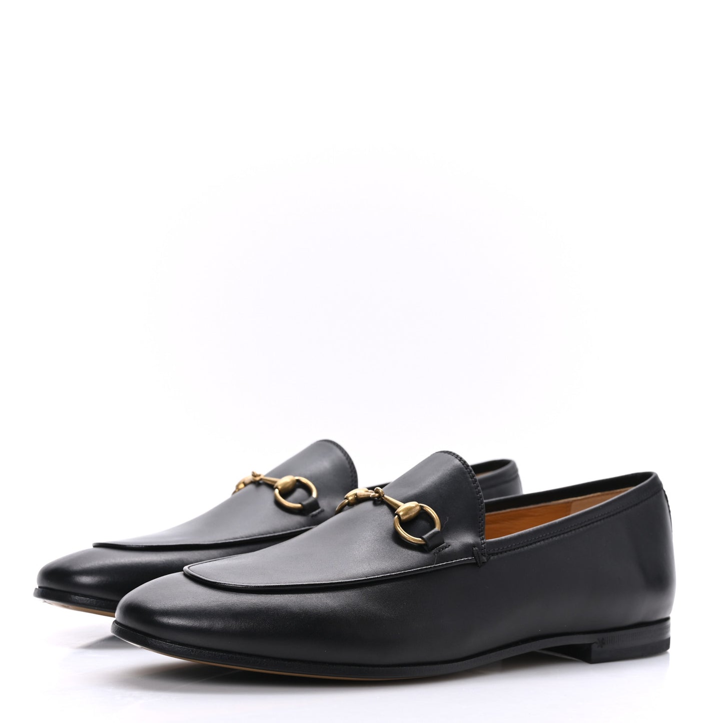 Calfskin Womens Jordaan Loafers 38.5 Black