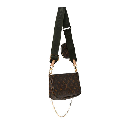Louis Vuitton Monogram Multi Pochette Accessories Kaki 3 of 18