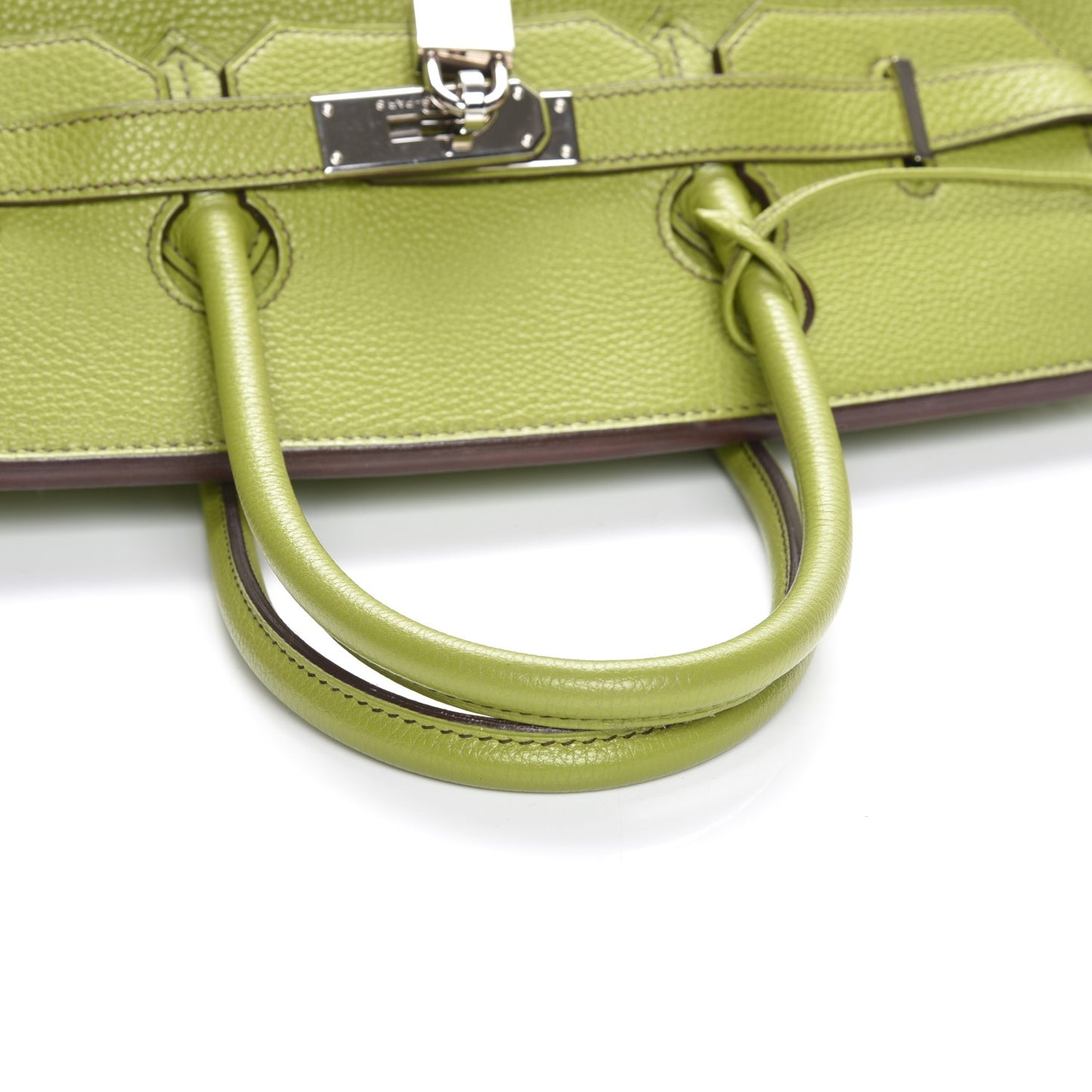 Togo Birkin 35 Vert Anis