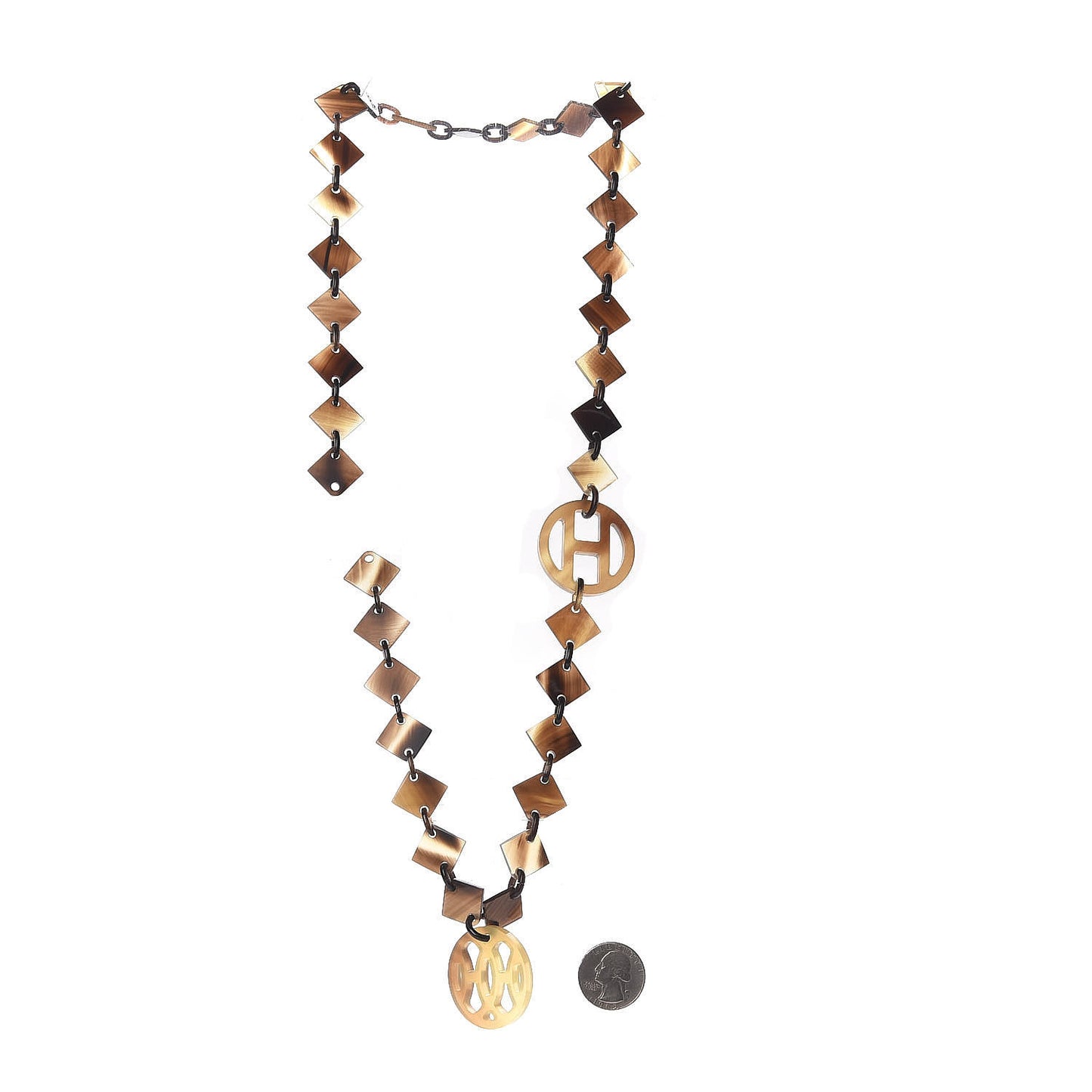 Buffalo Horn Lacquer Deva Necklace