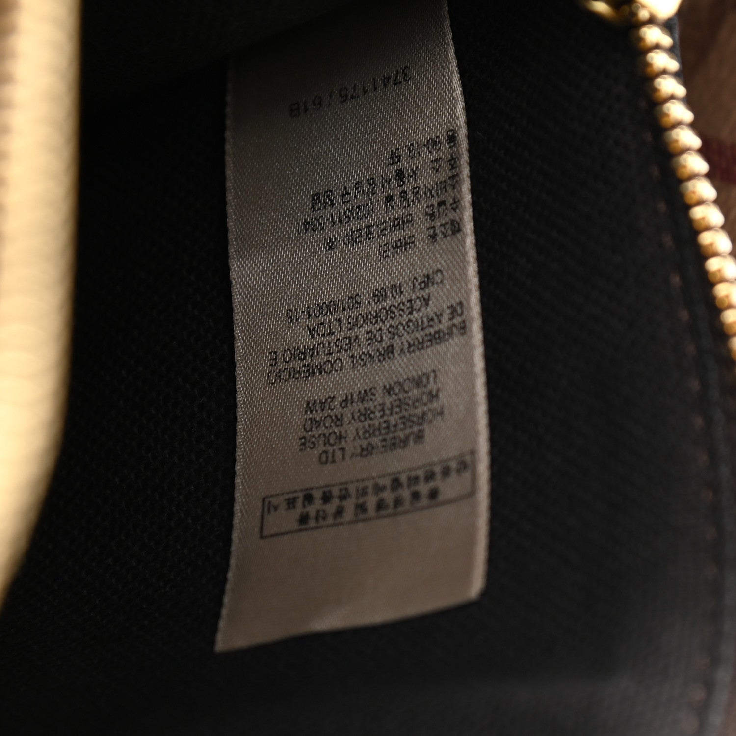 Burberry Haymarket Check Small Canterbury Tote Chocolate 11 of 15