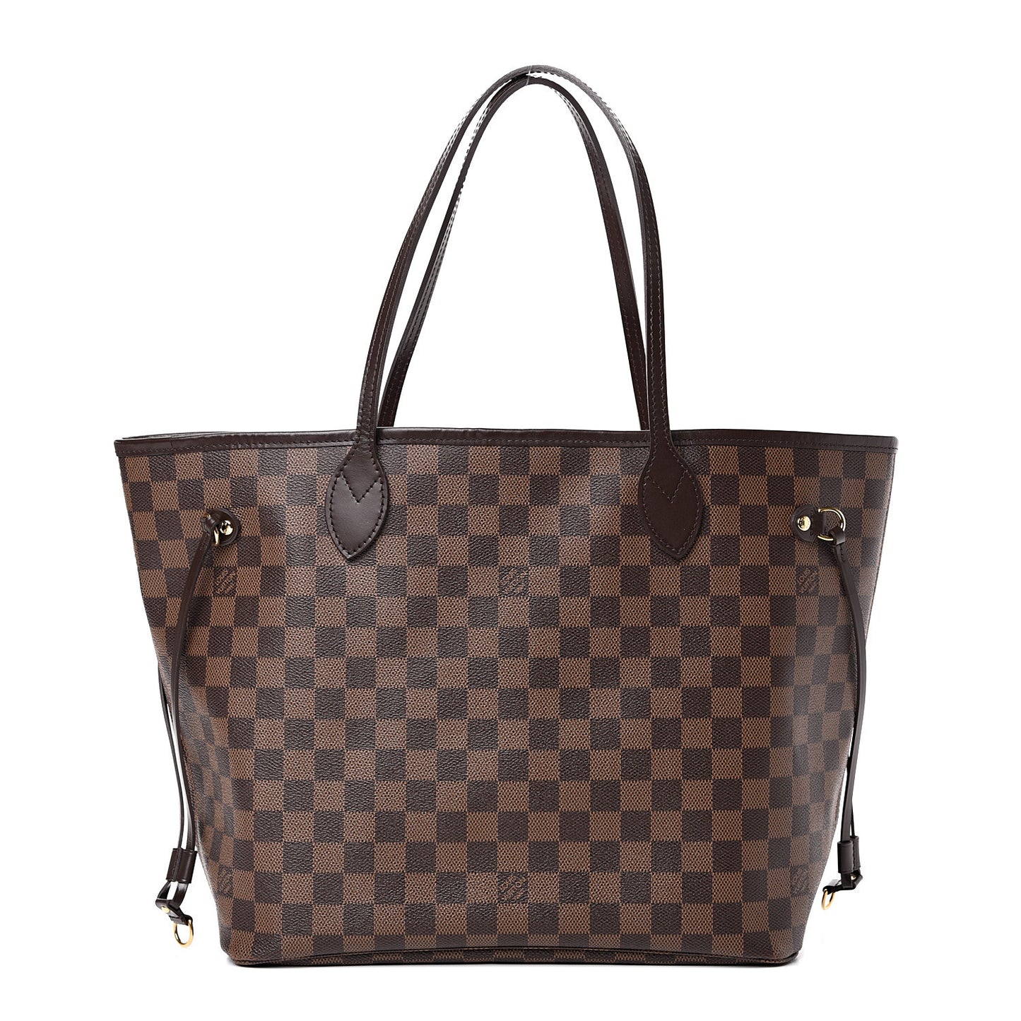 Damier Ebene Neo Neverfull MM Rose Ballerine