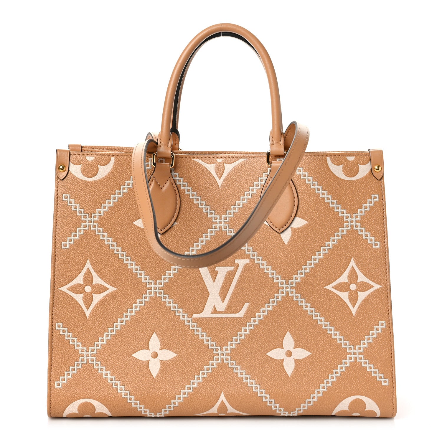 Louis Vuitton Empreinte Monogram Giant Broderies Onthego MM Arizona 1 of 8