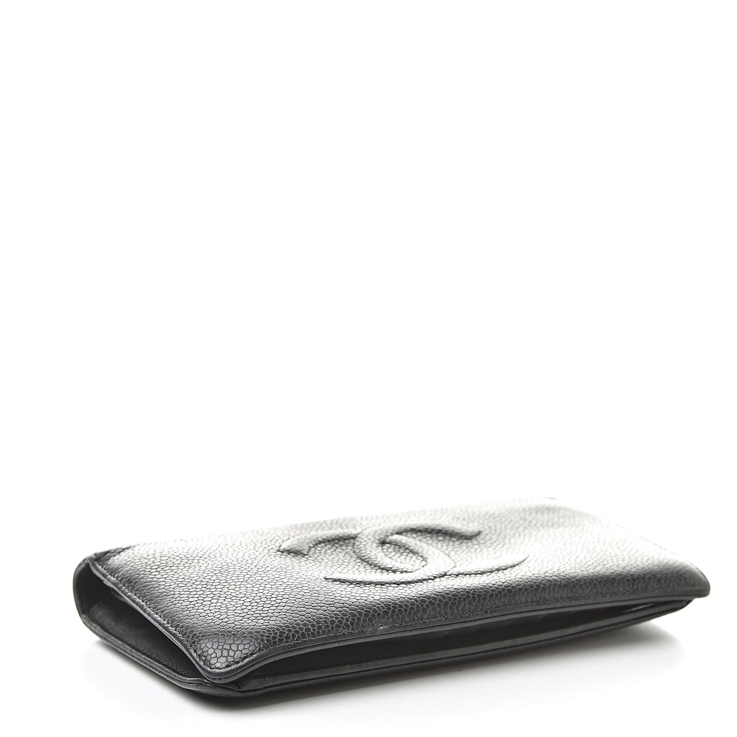 Caviar Timeless CC Yen Wallet Black