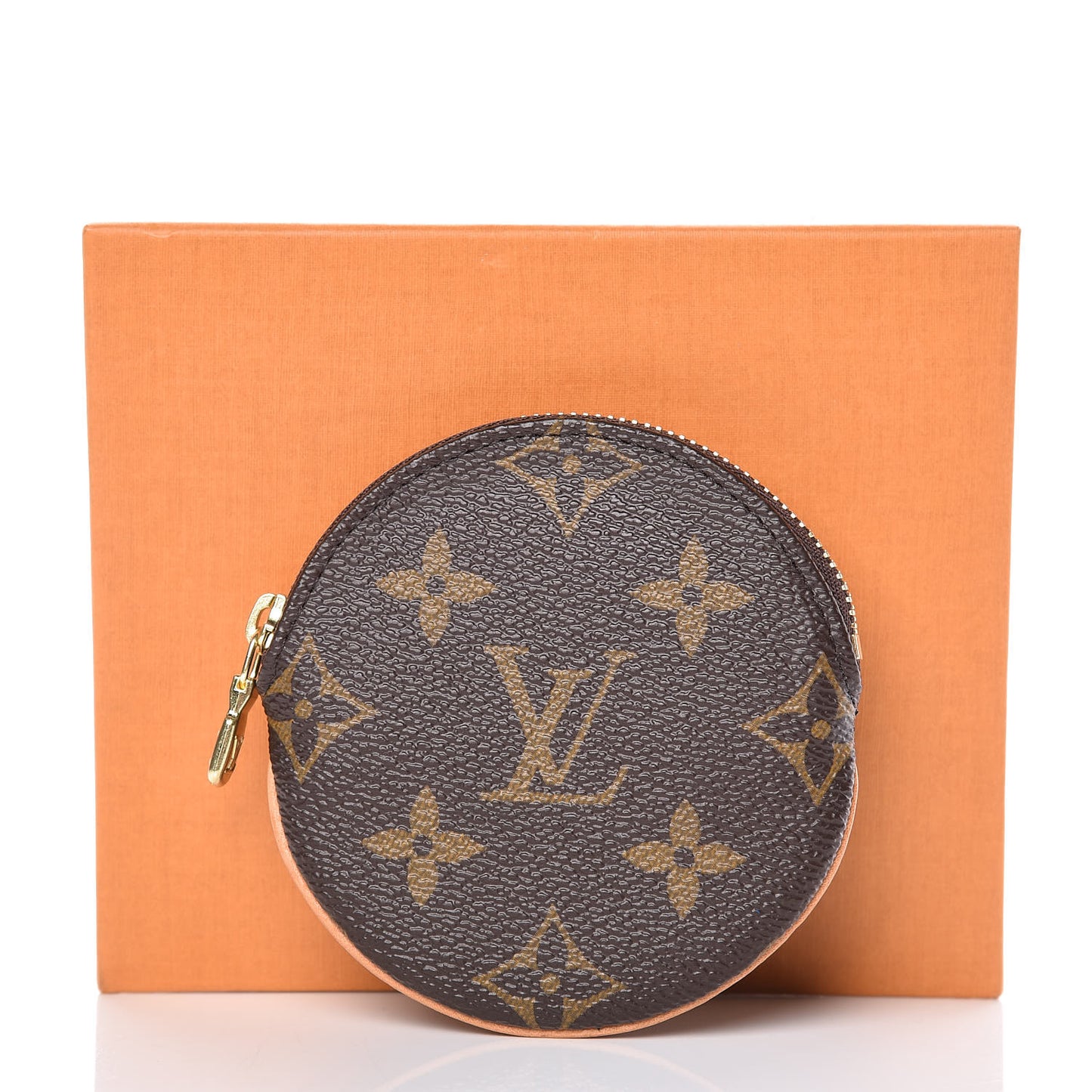 Monogram Round Coin Purse