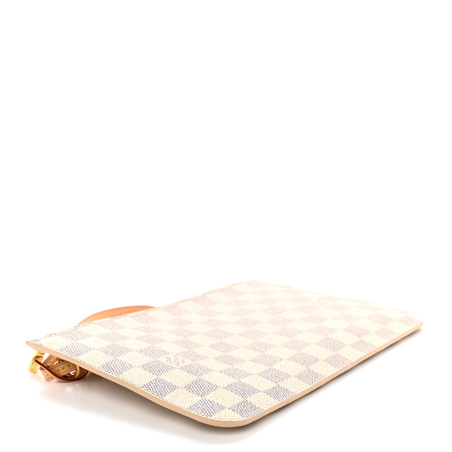 Louis Vuitton Damier Azur Neverfull MM GM Pochette Rose Ballerine 4 of 7