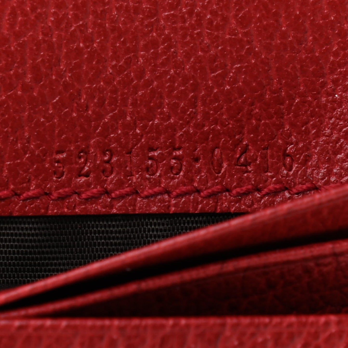 GG Supreme Monogram Flora Web Ophidia Card Case Red