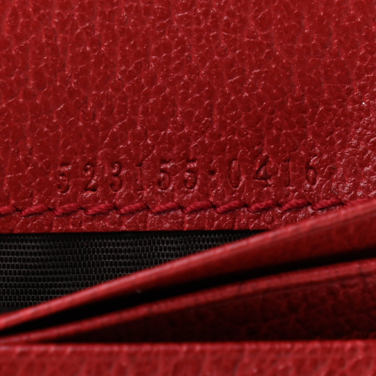 Gucci GG Supreme Monogram Flora Web Ophidia Card Case Red 7 of 7