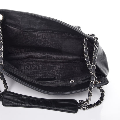 Chanel Lambskin Quilted Mademoiselle Shoulder Bag Black 5 of 11