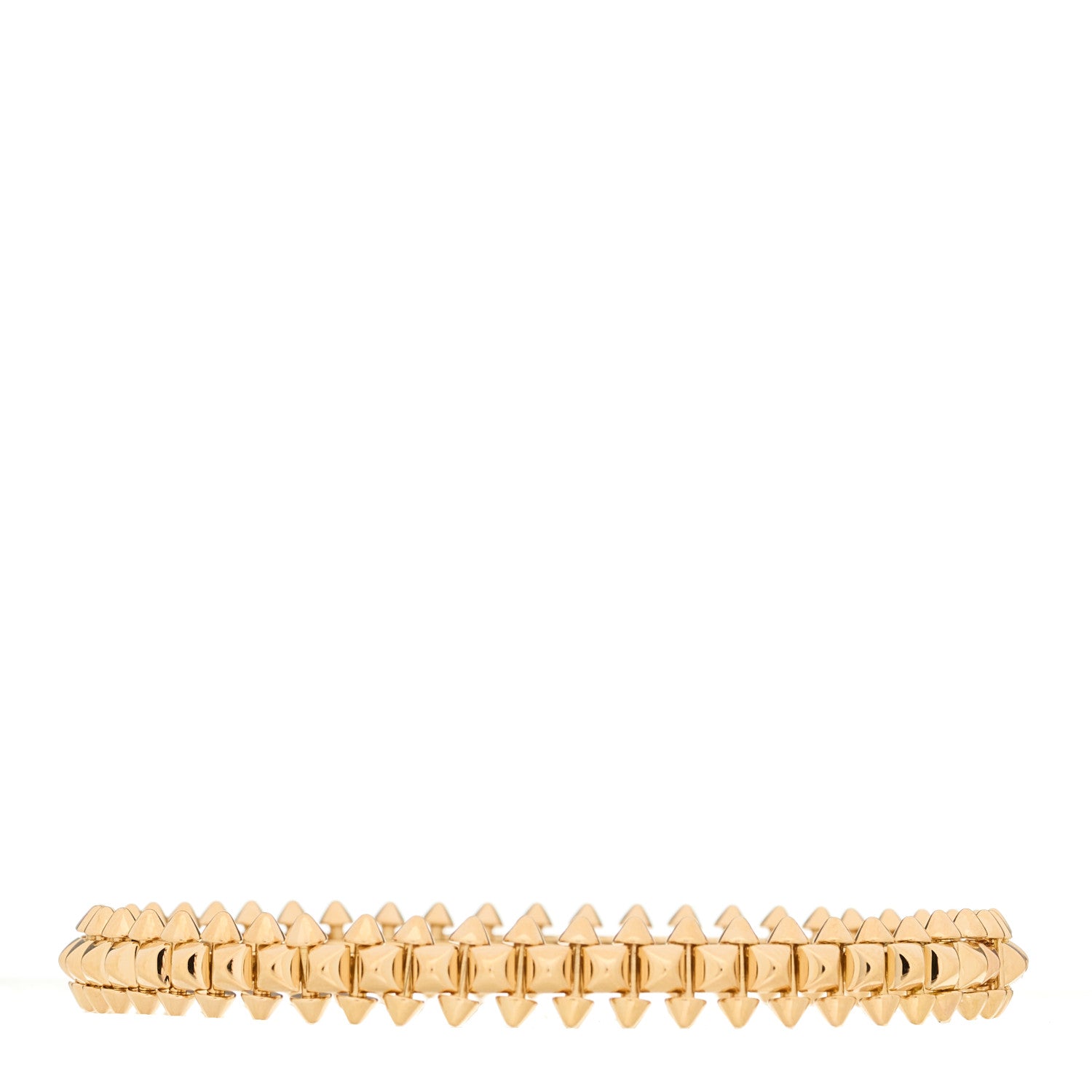 Cartier 18K Pink Gold Medium Clash De Cartier Bracelet 18 2 of 5