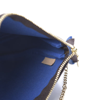 Louis Vuitton Monogram 2019 Christmas Animation Mini Venice Pochette Accessories Blue 6 of 7