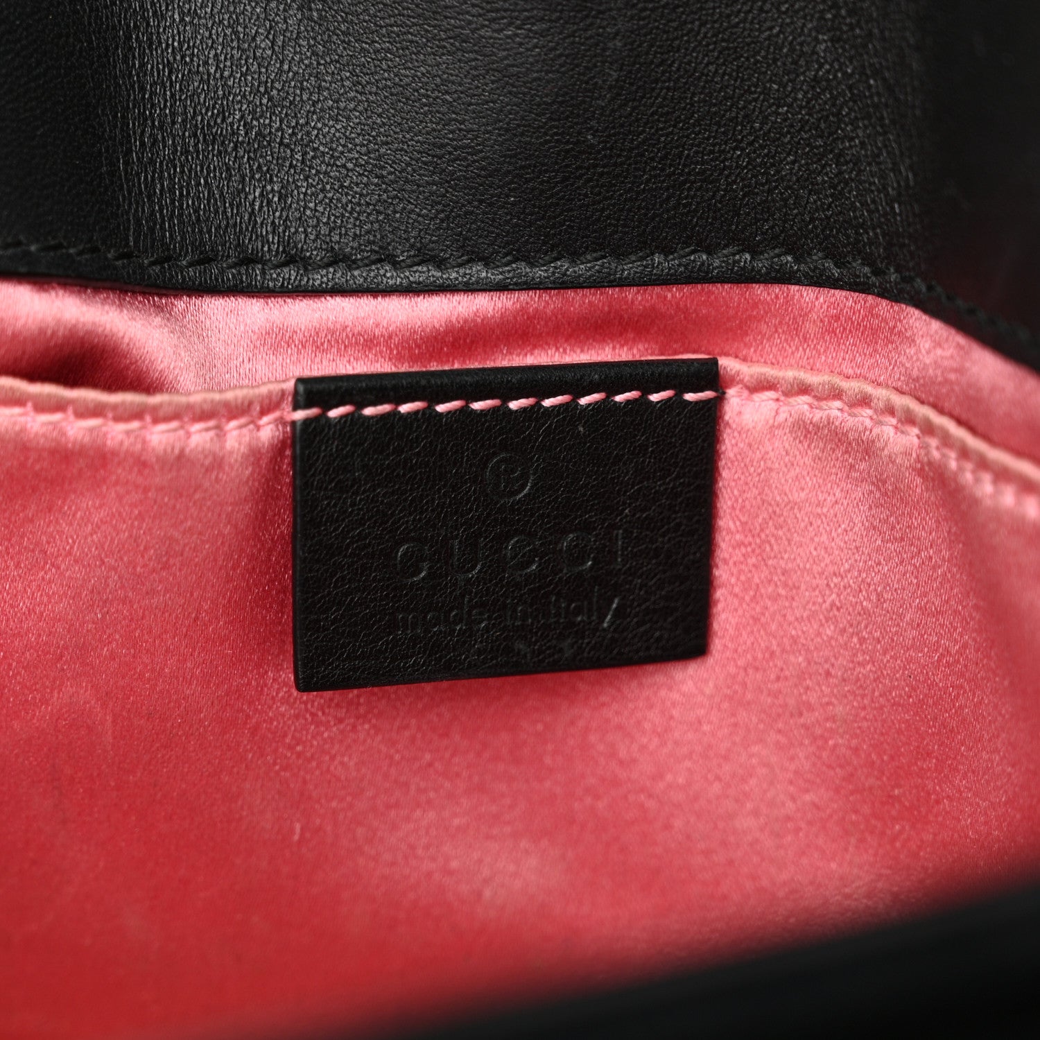 Gucci Velvet Matelasse Mini GG Marmont Shoulder Bag Black 6 of 16