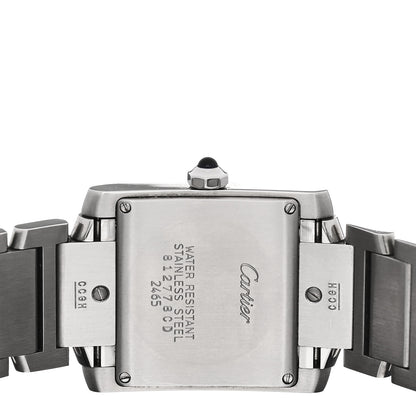 Cartier Stainless Steel 25mm Tank Francaise Quartz Watch 4 of 4