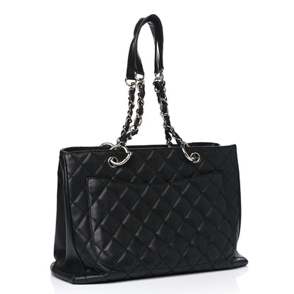 Chanel Caviar Quilted Grand Shopping Tote GST Black 5 of 12