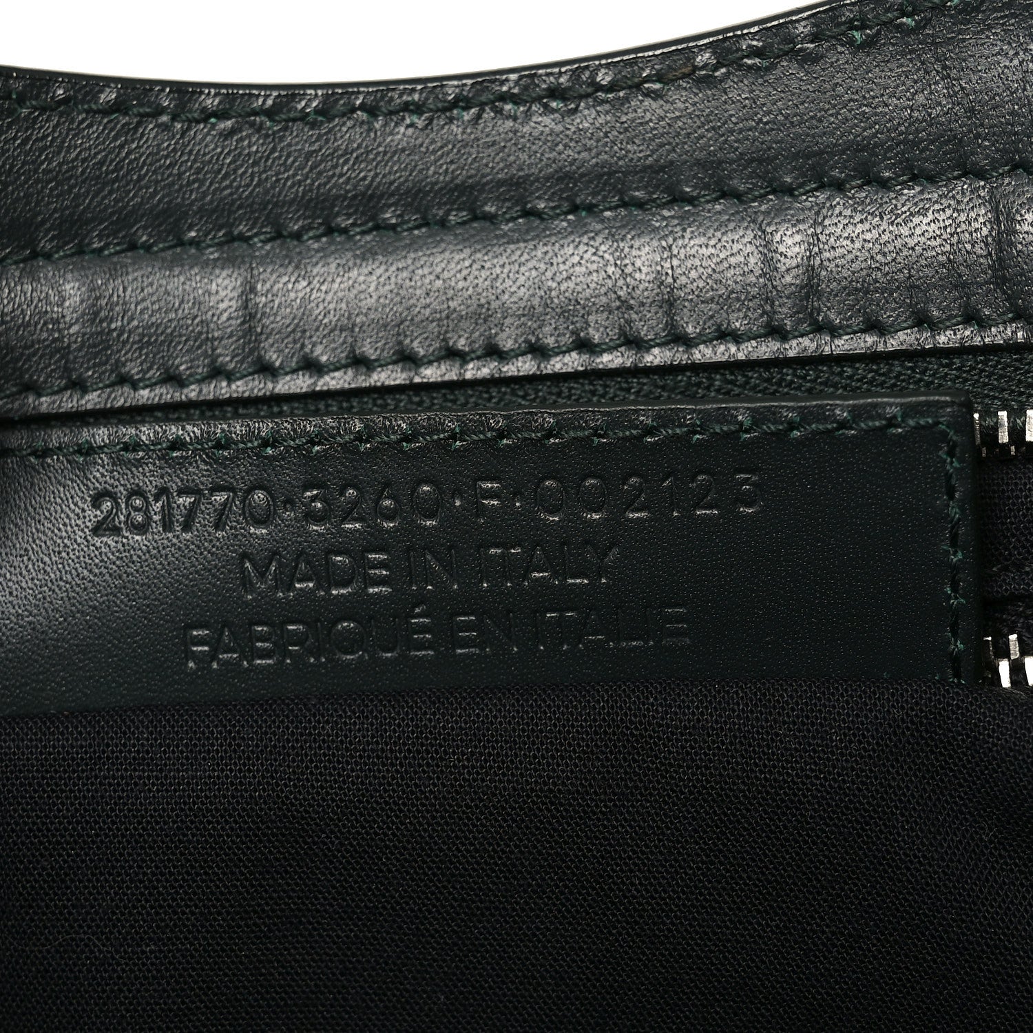 Balenciaga Smooth Calfskin Metallic Patent Giant 12 Silver Hardware City Vert Poker Fonce 6 of 9