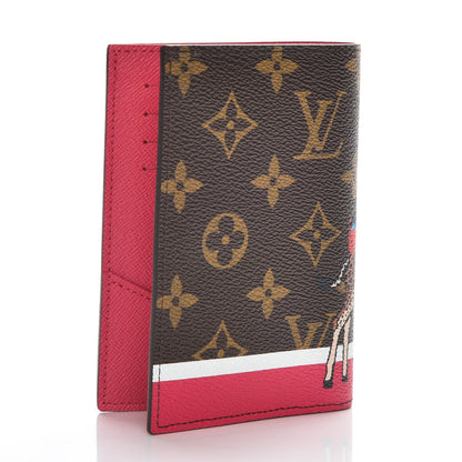 Louis Vuitton Monogram 2017 Christmas Animation Passport Cover 3 of 8