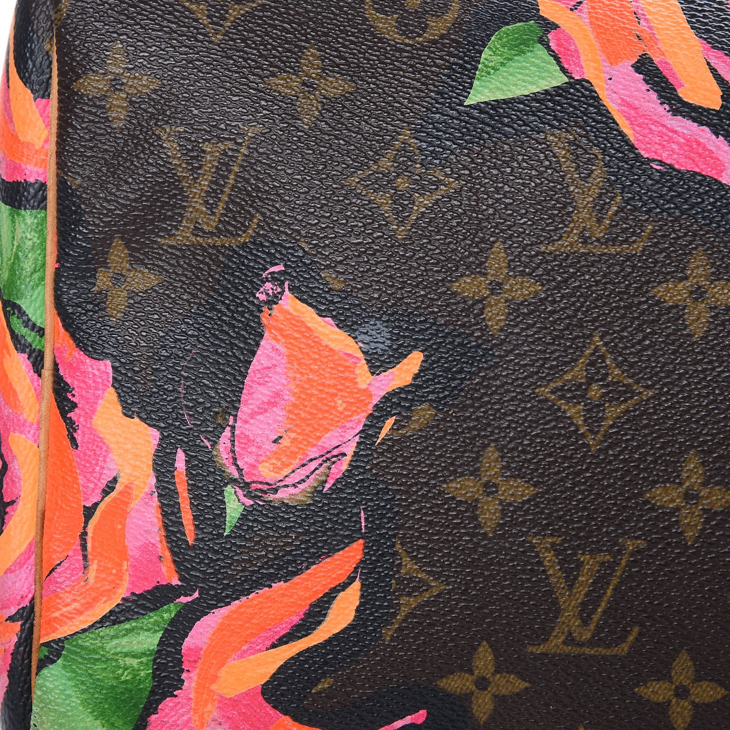 Louis Vuitton Monogram Roses Speedy 30 18 of 19