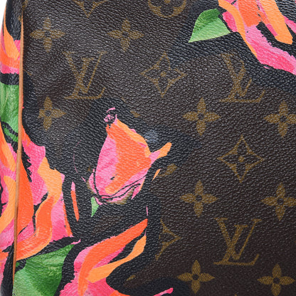 Louis Vuitton Monogram Roses Speedy 30 18 of 19
