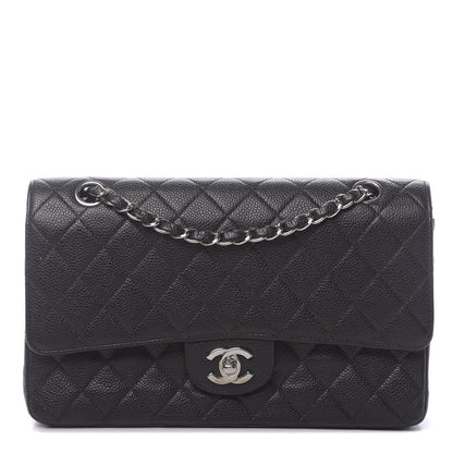 Chanel Caviar Quilted Medium Double Flap Brown 1 of 13