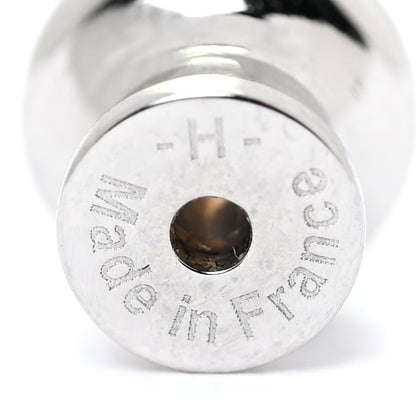Hermes Palladium Lacquered Pop H Earrings Etain 3 of 7