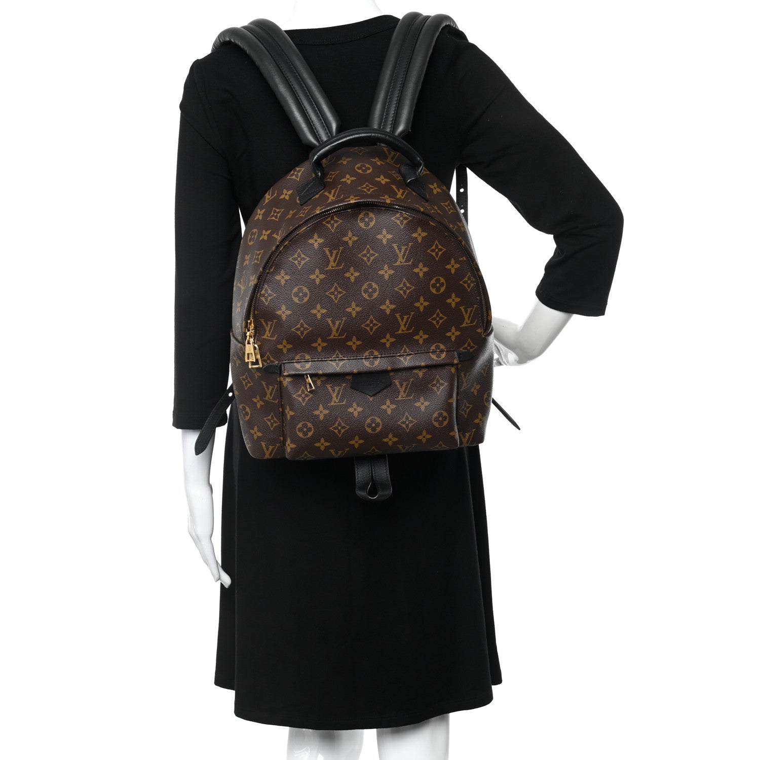 Louis Vuitton Monogram Palm Springs Backpack MM 2 of 11