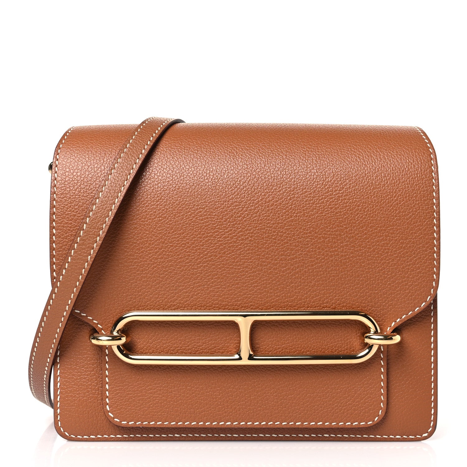 Hermes Evercolor Mini Sac Roulis Gold 1 of 10