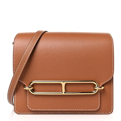 Hermes Evercolor Mini Sac Roulis Gold 1 of 10