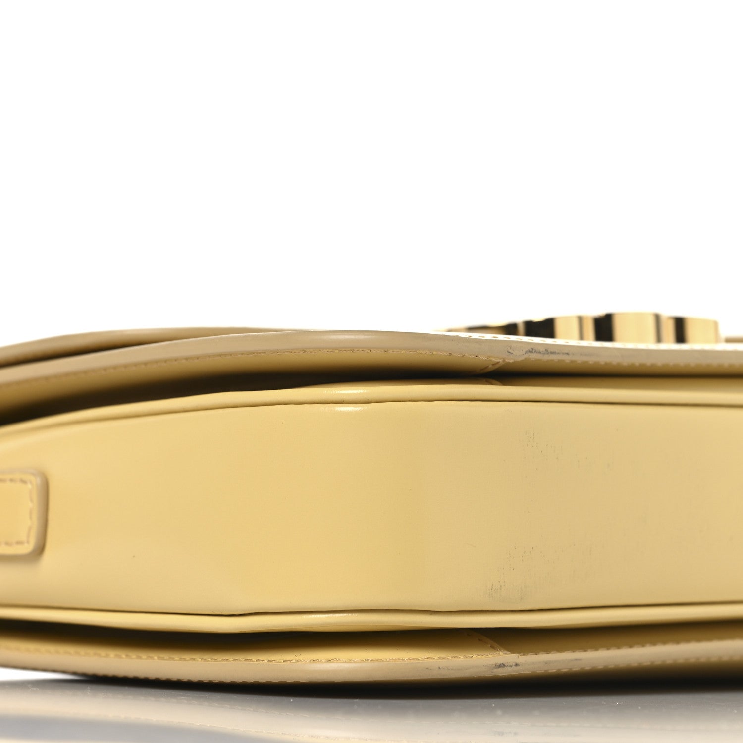 Celine Shiny Calfskin Medium Triomphe Pollen 10 of 11