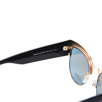 Tom Ford Alexandra-02 Squared Sunglasses TF607 Black 6 of 7