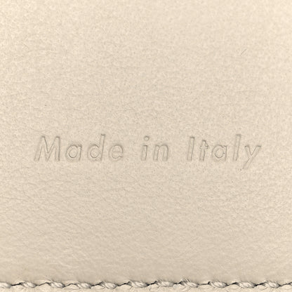 Celine Grained Calfskin Medium Multifunction Strap Wallet Black Chalk 6 of 10