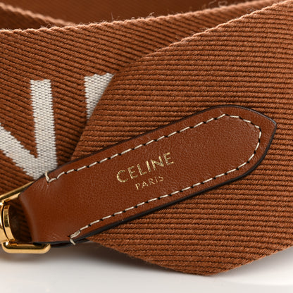 Celine Jacquard Wool Strap Light Brown 4 of 7