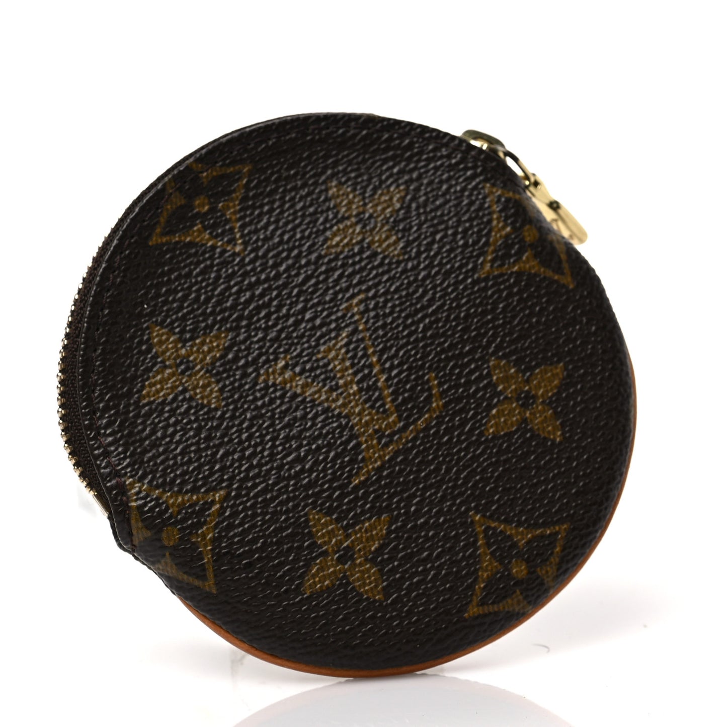 Monogram Round Coin Purse
