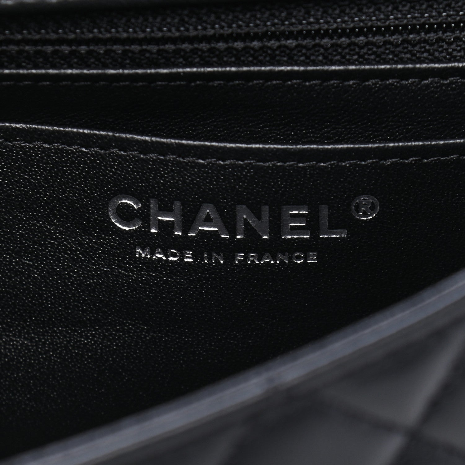 Chanel Lambskin Quilted Mini Rectangular Flap So Black 5 of 8