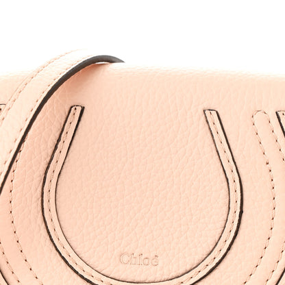 Chloe Calfskin Nano Marcie Saddle Bag Blush Nude 8 of 10