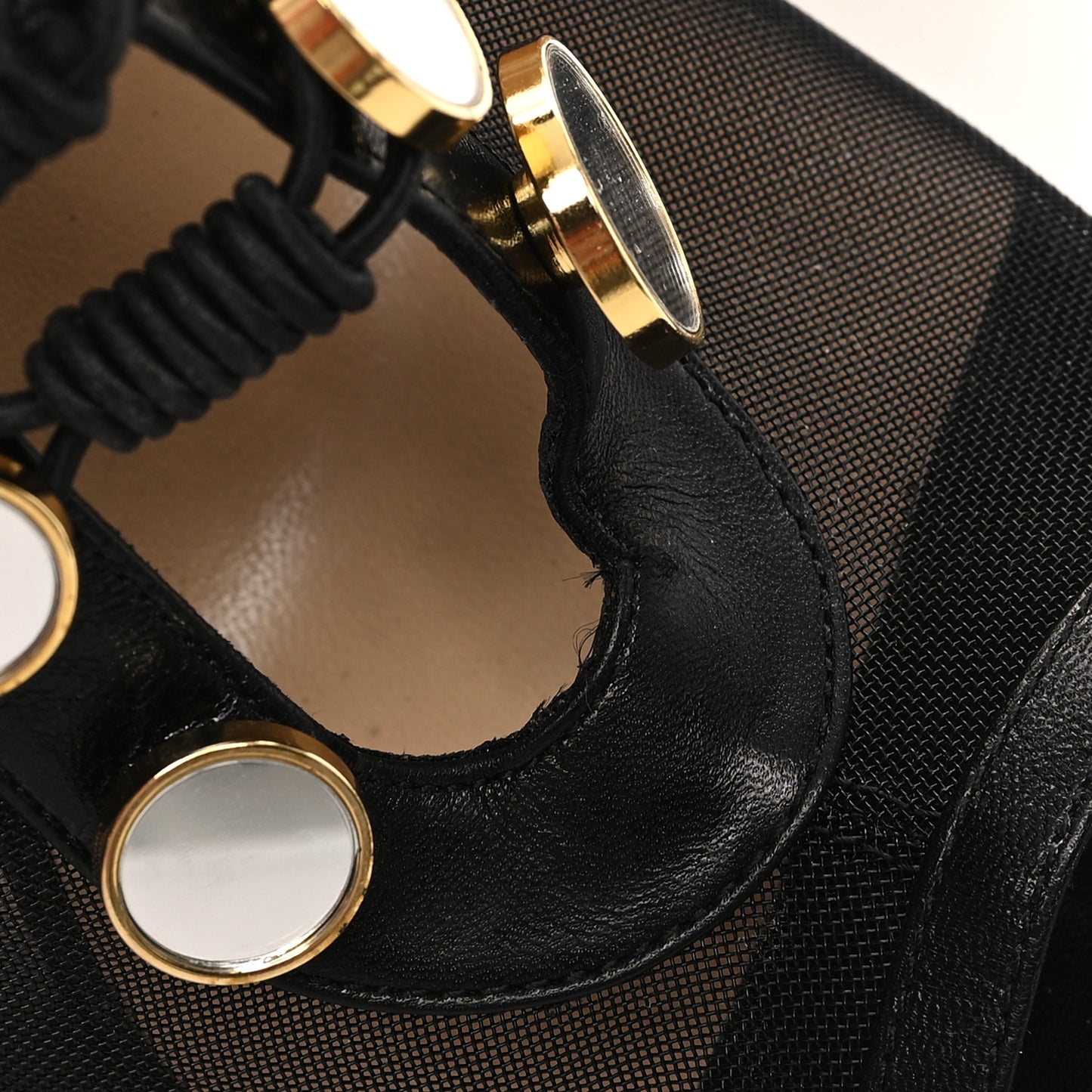 Mesh Nappa Marikate 100 Ankle Boots 40 Black