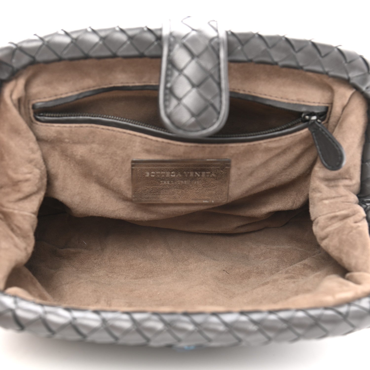 Bottega Veneta Nappa Intrecciato The Lauren 1980 Clutch Ebano 5 of 7