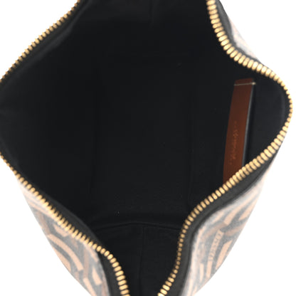 Versace Coated Canvas La Greca Signature Mini Bag Black Carmel 5 of 10