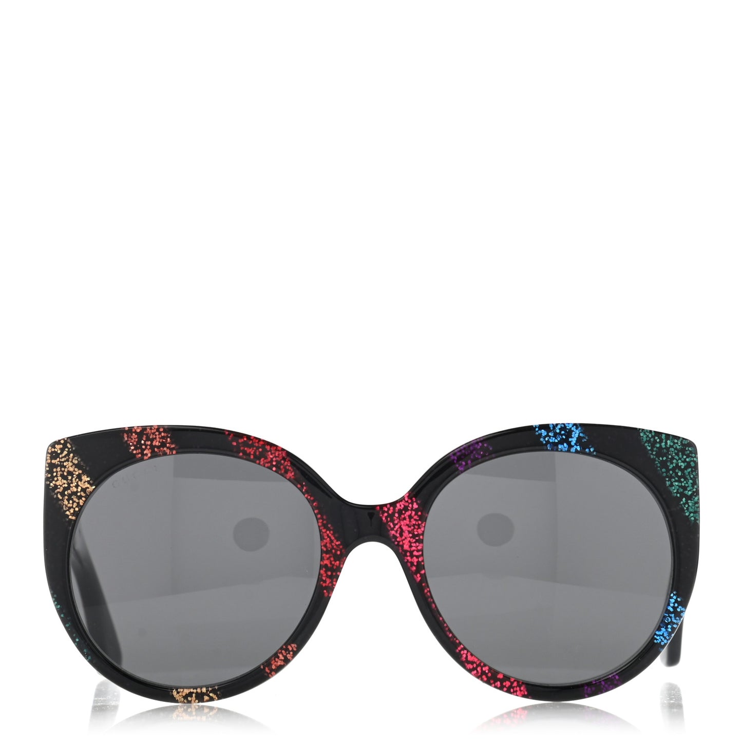 Glitter Acetate Cat Eye Sunglasses GG0325SA Black