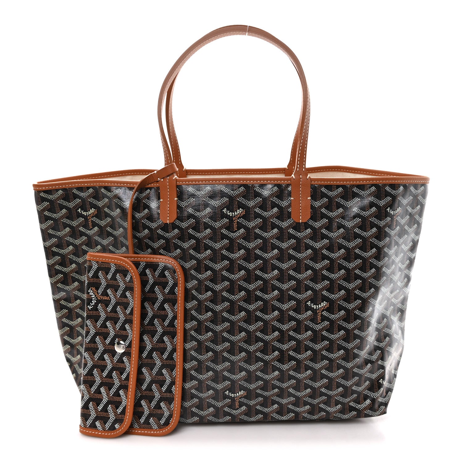 Goyard Goyardine Saint Louis PM Black Gold 3 of 11