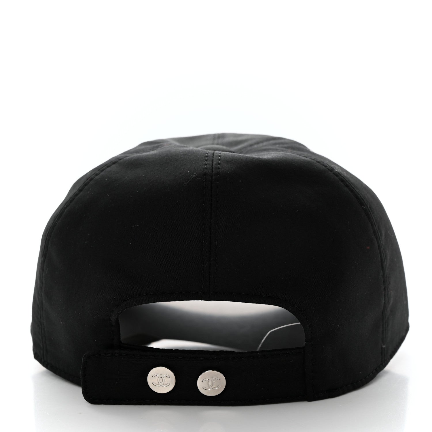 Chanel Cotton CC Cap Hat Black 6 of 9