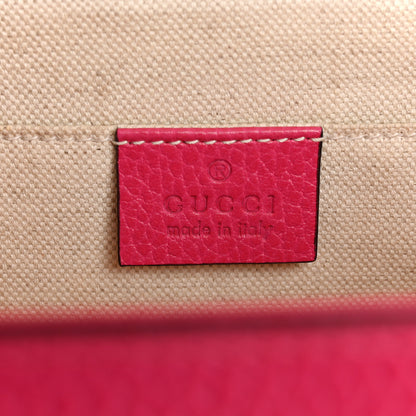 Gucci Dollar Calfskin Crystal Web Medium Dionysus Bamboo Top Handle Bag Box Pink Black Diamond 6 of 12