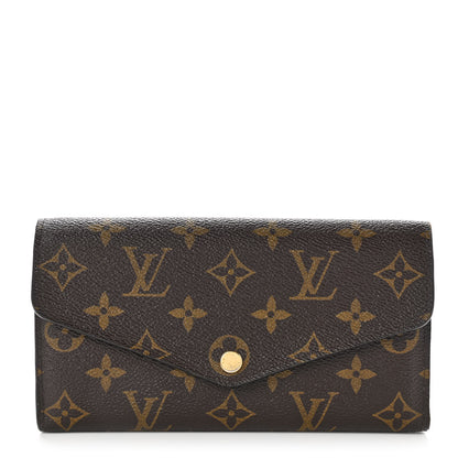 Louis Vuitton Monogram Sarah Wallet NM 1 of 8
