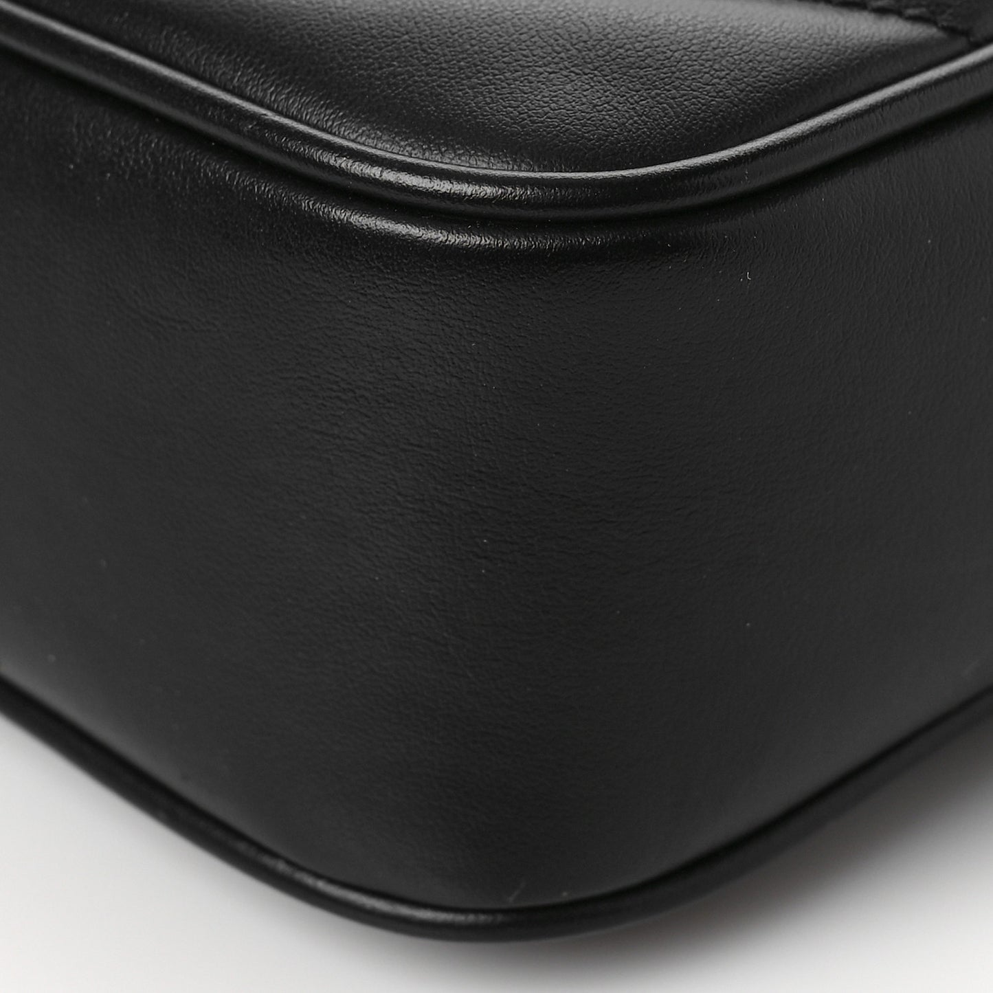Calfskin Matelasse Monogram Lou Camera Bag Black