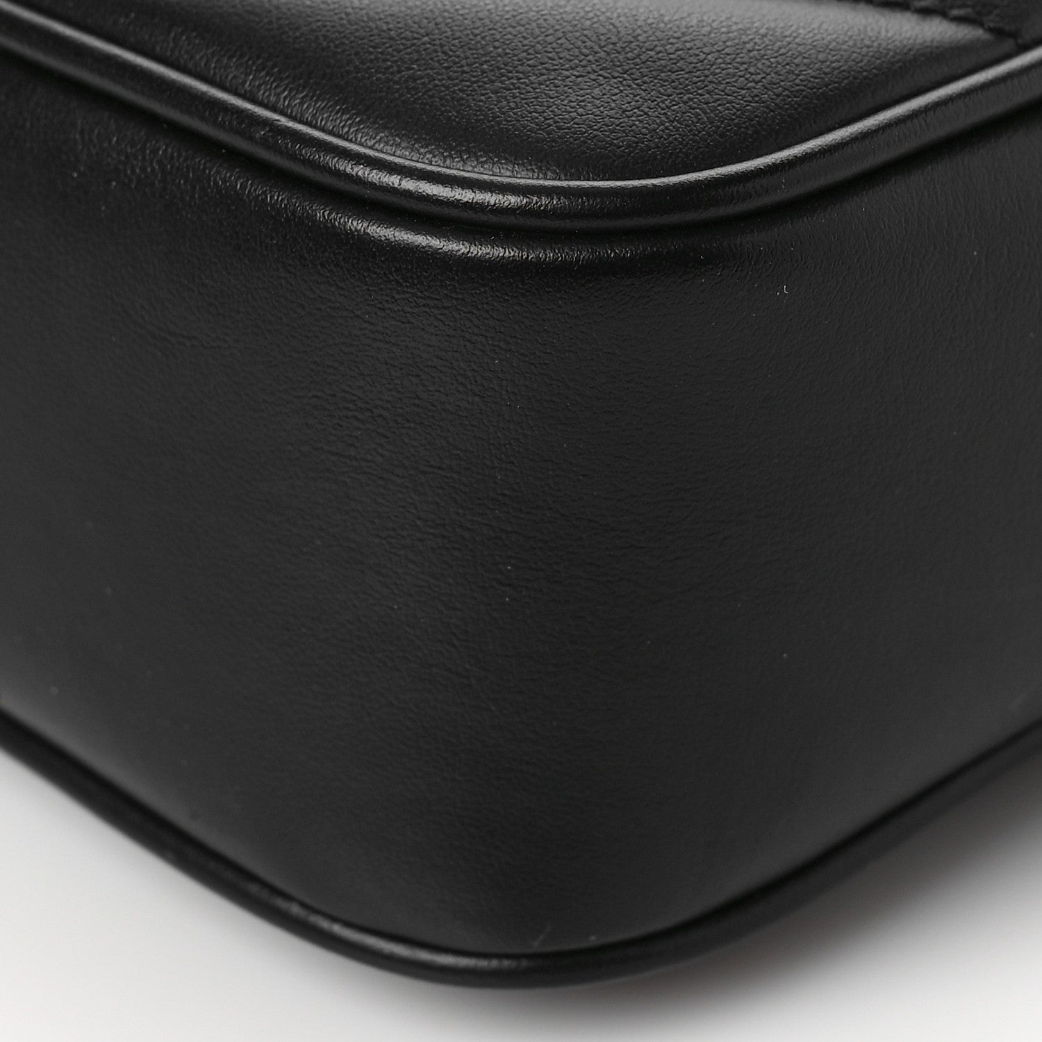 Saint Laurent Calfskin Matelasse Monogram Lou Camera Bag Black 8 of 8