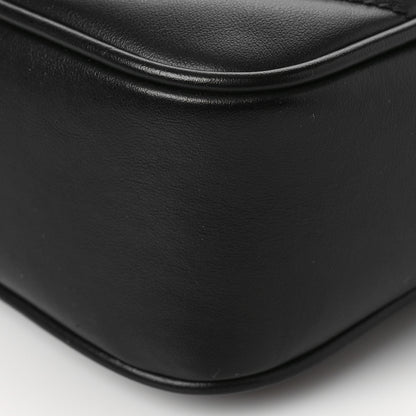 Saint Laurent Calfskin Matelasse Monogram Lou Camera Bag Black 8 of 8